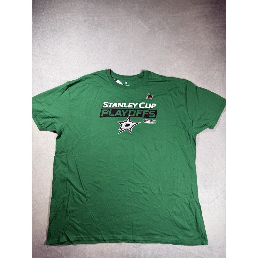 Dallas Stars Hockey NHL long sleeve 2019 Stanley Cup PLAYOFFS FANATICS Size 3XL